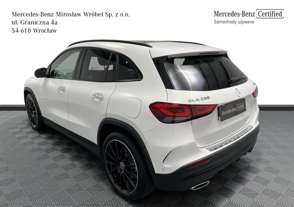 Mercedes-Benz GLA cena 239900 przebieg: 23100, rok produkcji 2021 z Wrocław małe 436